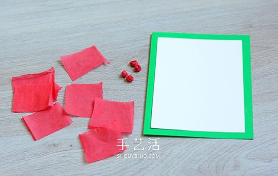 红红苹果送老师 漂亮手工教师节贺卡制作方法