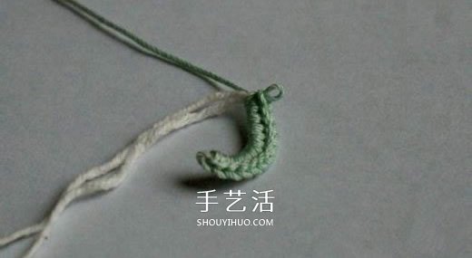 钩针编织五彩菊的方法图解 单元菊花的钩织方法