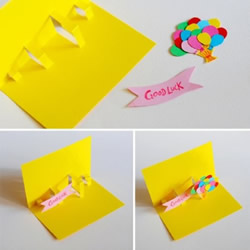 祝福贺卡的制作方法 剪纸制作漂亮的祝福贺卡