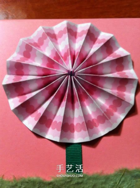 儿童花朵贺卡的制作方法 感恩节教师节都可用