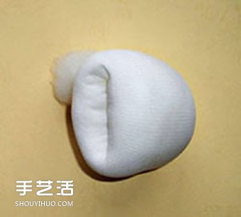 如何用袜子做兔子步骤 袜子娃娃兔子制作图解