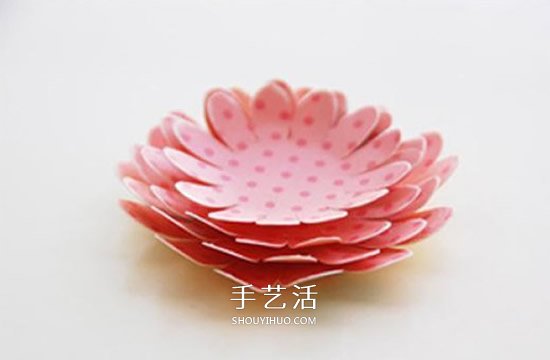 中秋节贺卡手工制作 卡纸花朵贺卡DIY图解
