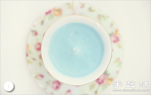 手工DIY唯美的茶杯蜡烛图解教程