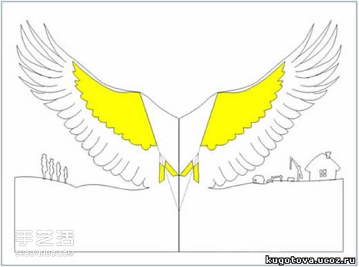 纸鹤贺卡的制作方法 自制立体纸鹤贺卡教程