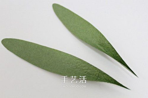 手揉纸手工制作超美郁金香花的做法