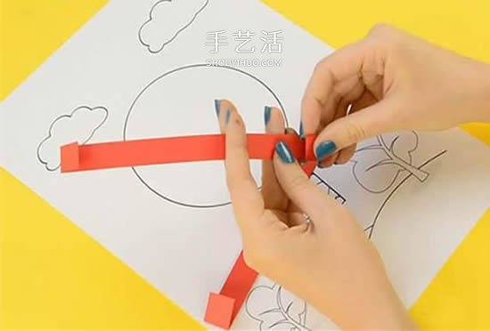 自制创意生日贺卡的方法 立体热气球卡片制作