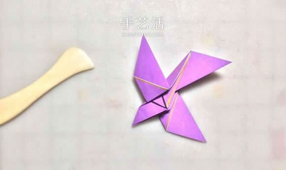 折纸迷你蝴蝶和鸽子 做成精美玻璃装饰品！
