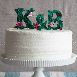 剪纸制作生日蛋糕装饰立体文字的方法图解教程