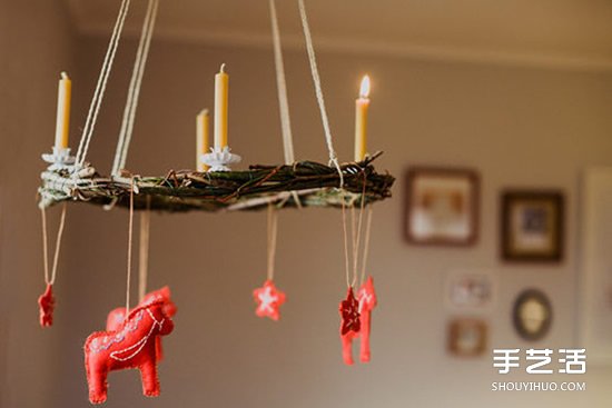 不一定要华丽绚烂 北欧极简风格圣诞家居装饰