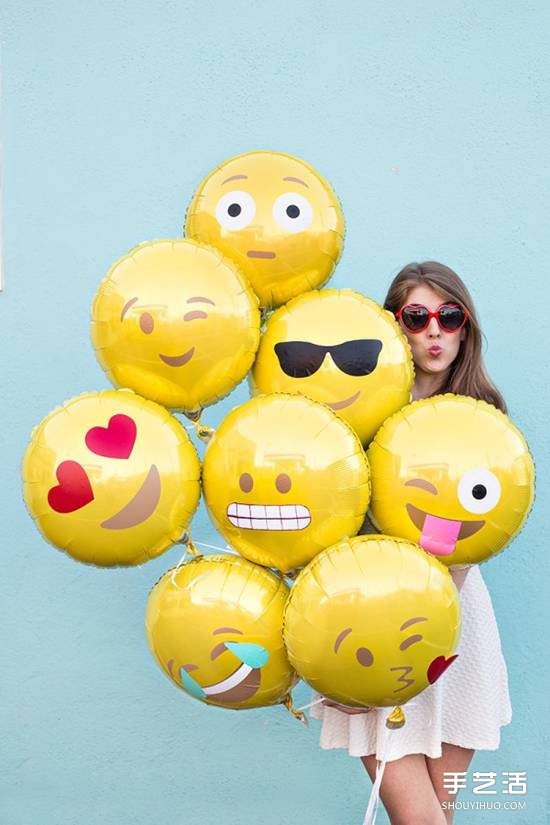 节日趣味气球DIY方法 创意气球手工制作图片