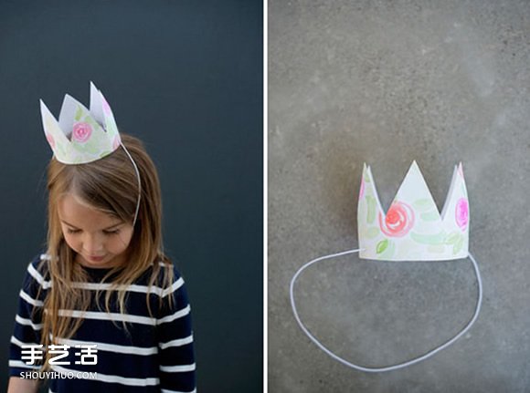 幼儿生日皇冠帽制作图解 生日皇冠的制作方法