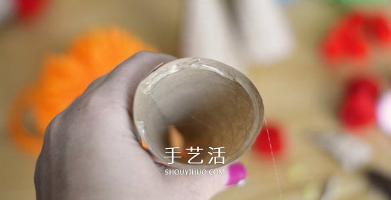 毛线手工制作冰激凌 DIY充满活力的夏日挂饰