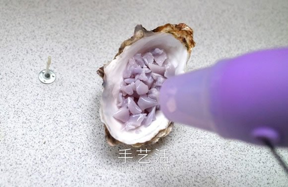 牡蛎壳再利用 简单制作漂亮蜡烛的方法