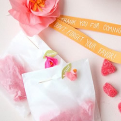 牙签+皱纹纸 DIY情人节浪漫包装装饰玫瑰