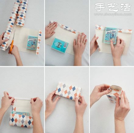 礼品包装袋的简单DIY方法