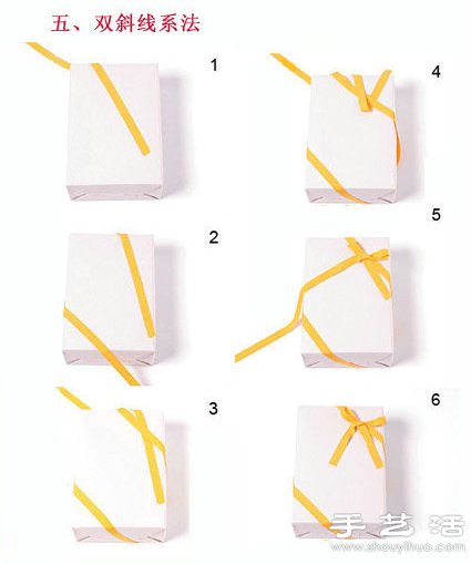 最常见的礼物包装方法及包装带系法大全