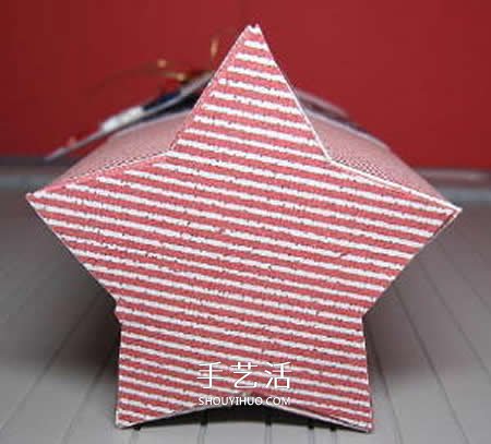 星型礼品盒的制作方法 卡纸做漂亮包装盒图解