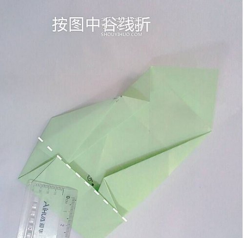 玫瑰百合礼品盒折纸 情人节完美包装盒的折法
