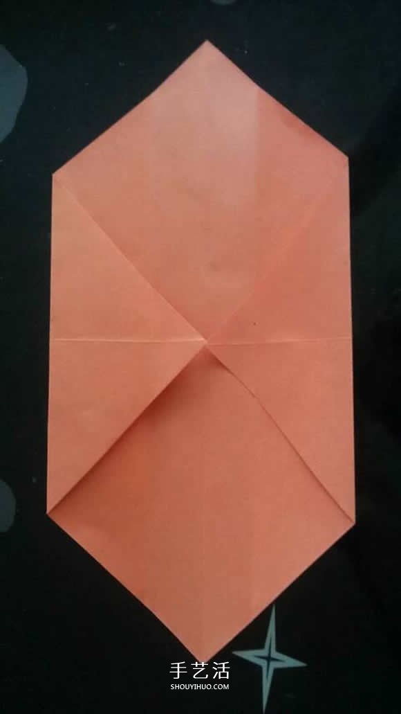 玫瑰纸盒的折法图解 情人节玫瑰礼品盒折纸