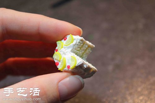 软陶手工制作迷你蛋糕