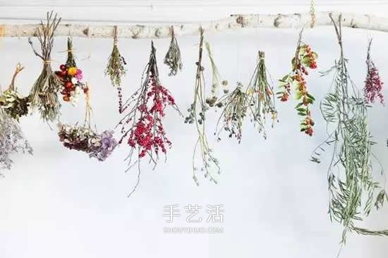 干花的四种制作方法 手工DIY绝美礼物饰品