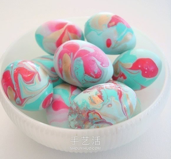 简单自制指甲油彩蛋的方法图解教程