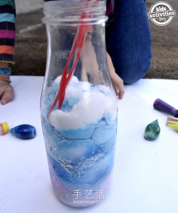 感官瓶怎么做：儿童手工银河瓶制作教程